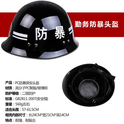 安保小护盾 穿在脑袋上的防护铁三角